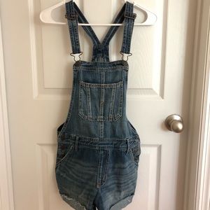 Abercrombie & Fitch Denim Overalls